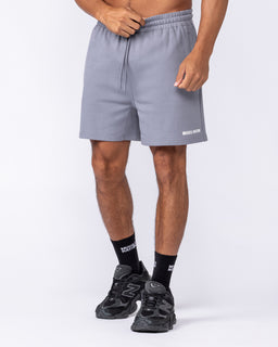 Essential Sweat 5" Shorts - Cement