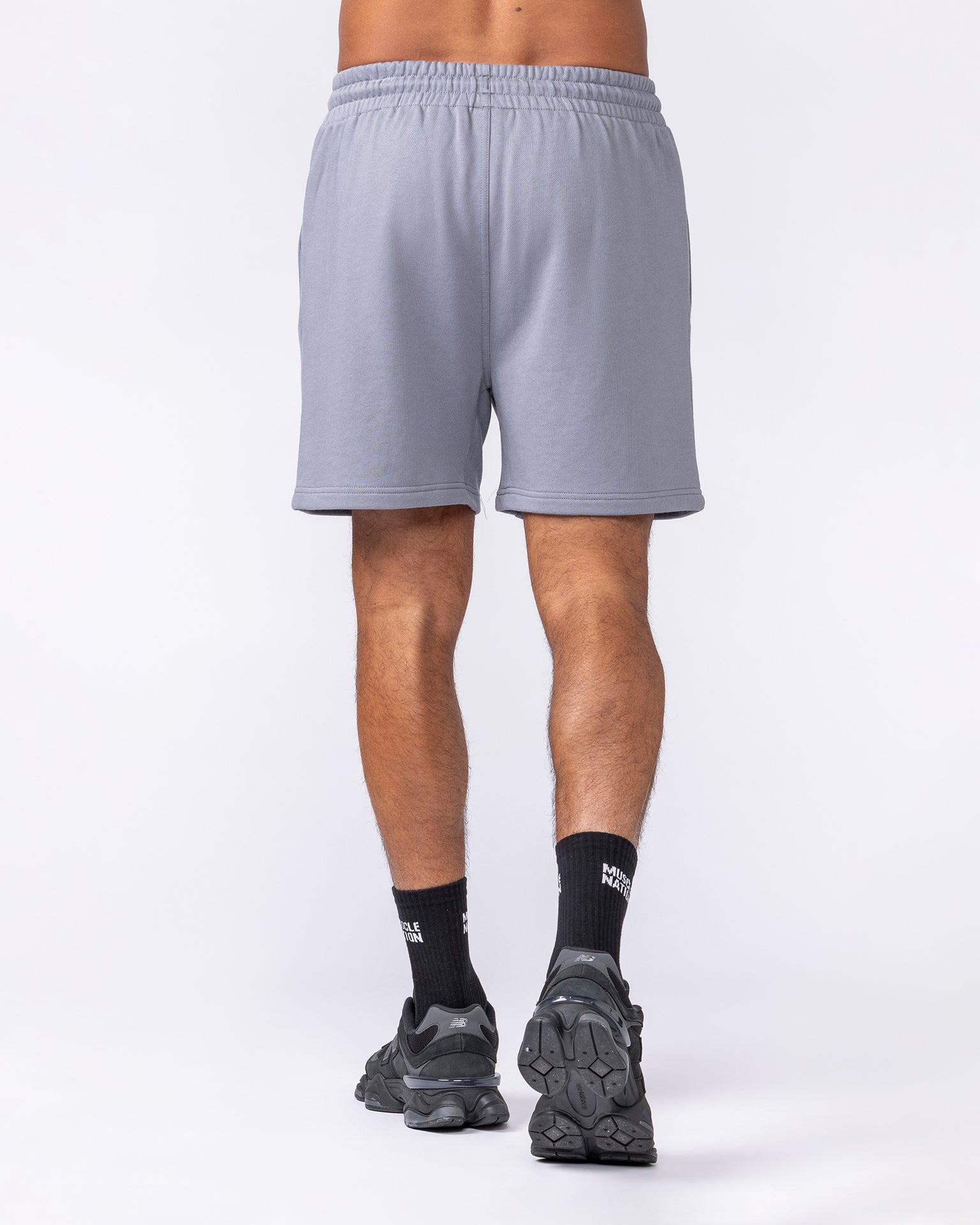 Essential Sweat 5" Shorts - Cement