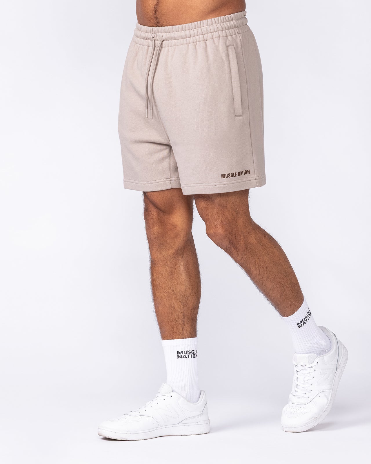 Essential Sweat 5" Shorts - Sandstorm