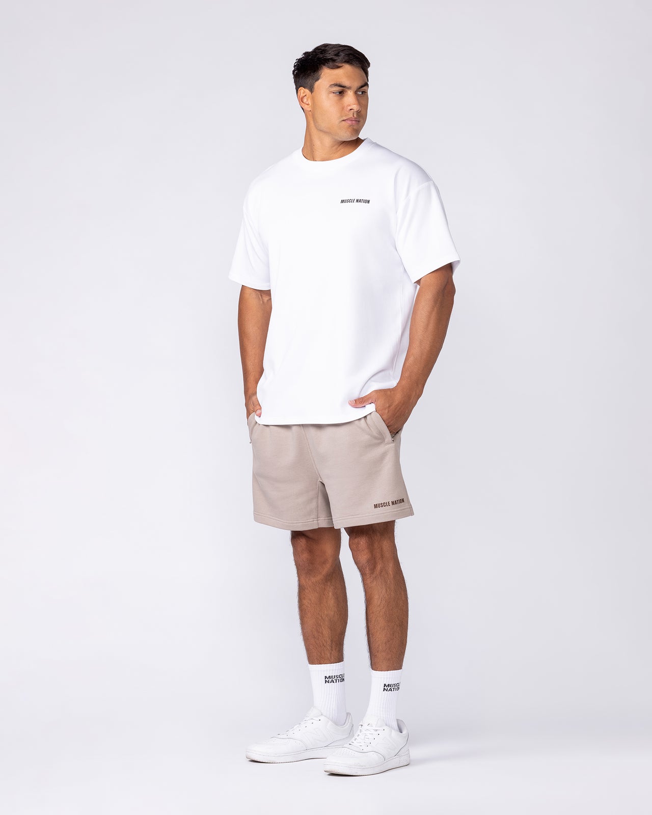 Essential Sweat 5" Shorts - Sandstorm