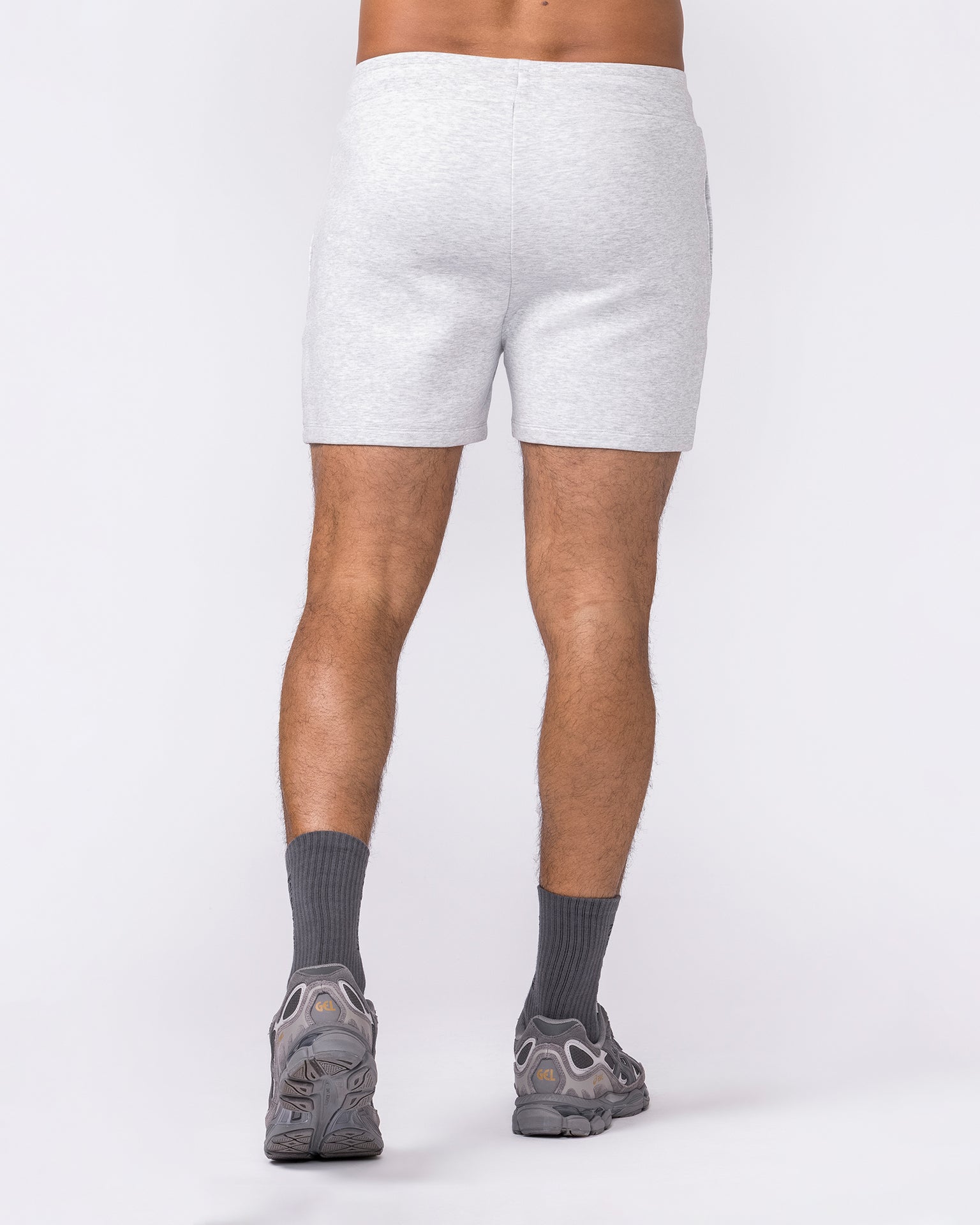 Essential Tech Shorts - Grey Marl-Shorts-S-042642GRYMRL-S-MNAPPRL50469-5-Muscle Nation