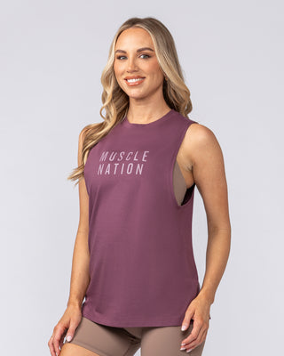 Essential Training Tank - Acai-Singlets & Tanks-XXS-082512ACAI-XXS-MNAPPRL43509-2-Muscle Nation