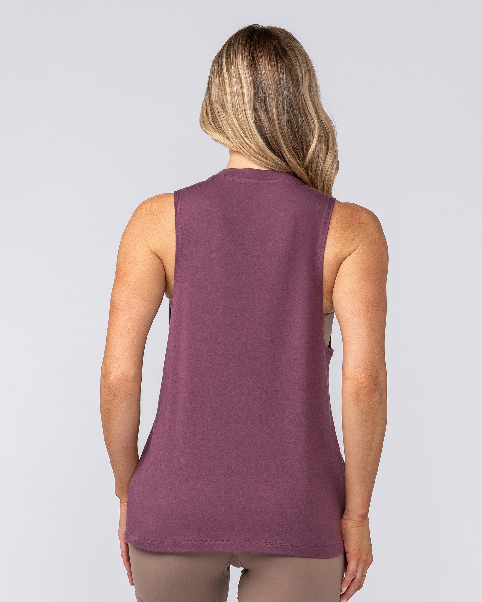 Essential Training Tank - Acai-Singlets & Tanks-XXS-082512ACAI-XXS-MNAPPRL43509-4-Muscle Nation