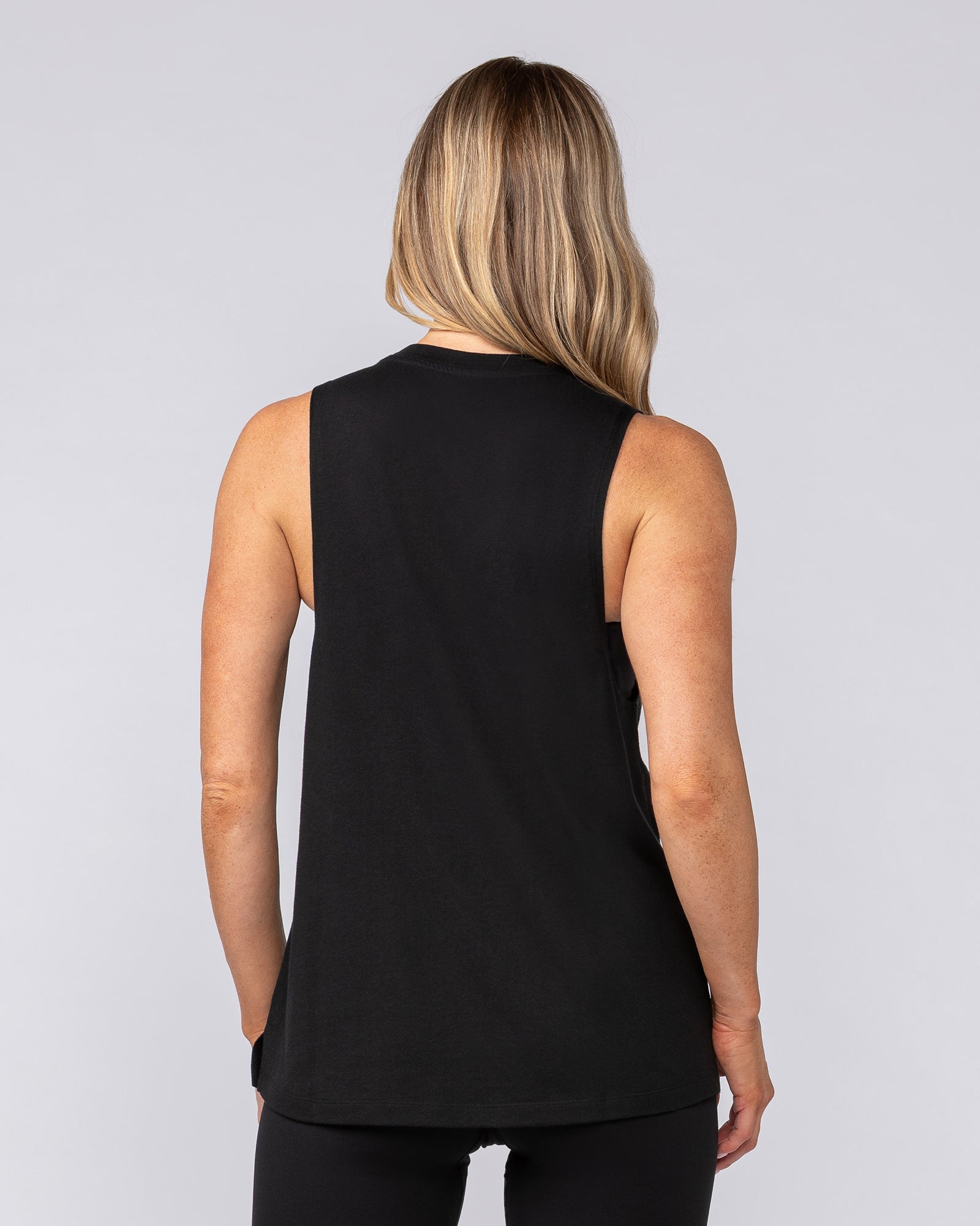 Essential Training Tank - Black-Singlets & Tanks-XXS-092407BLK-XXS-MNAPPRL40356-5-Muscle Nation