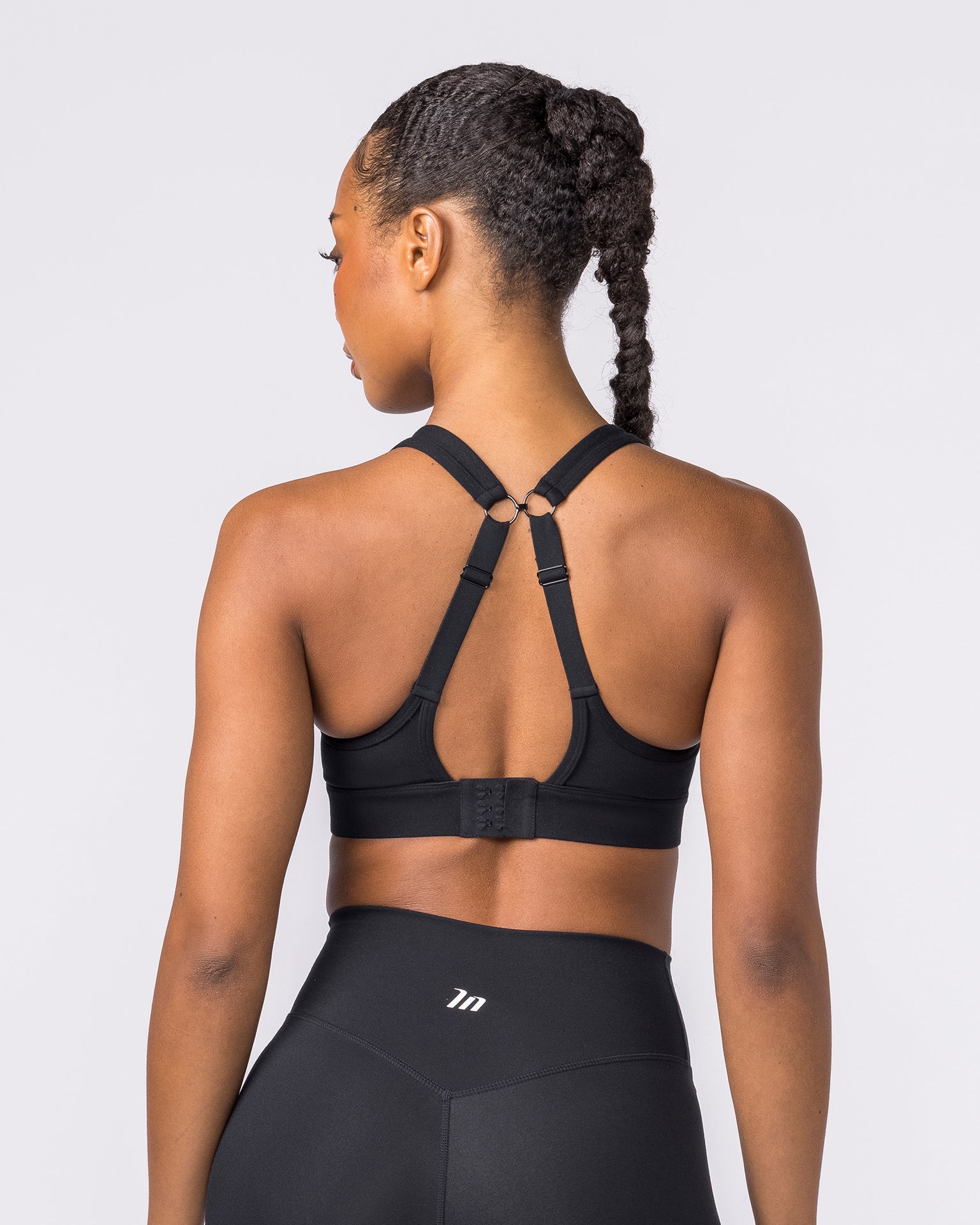 Everyday Everything Bra - Black-Sports Bras-XS-042606BLK-XS-MNAPPRL50046-5-Muscle Nation