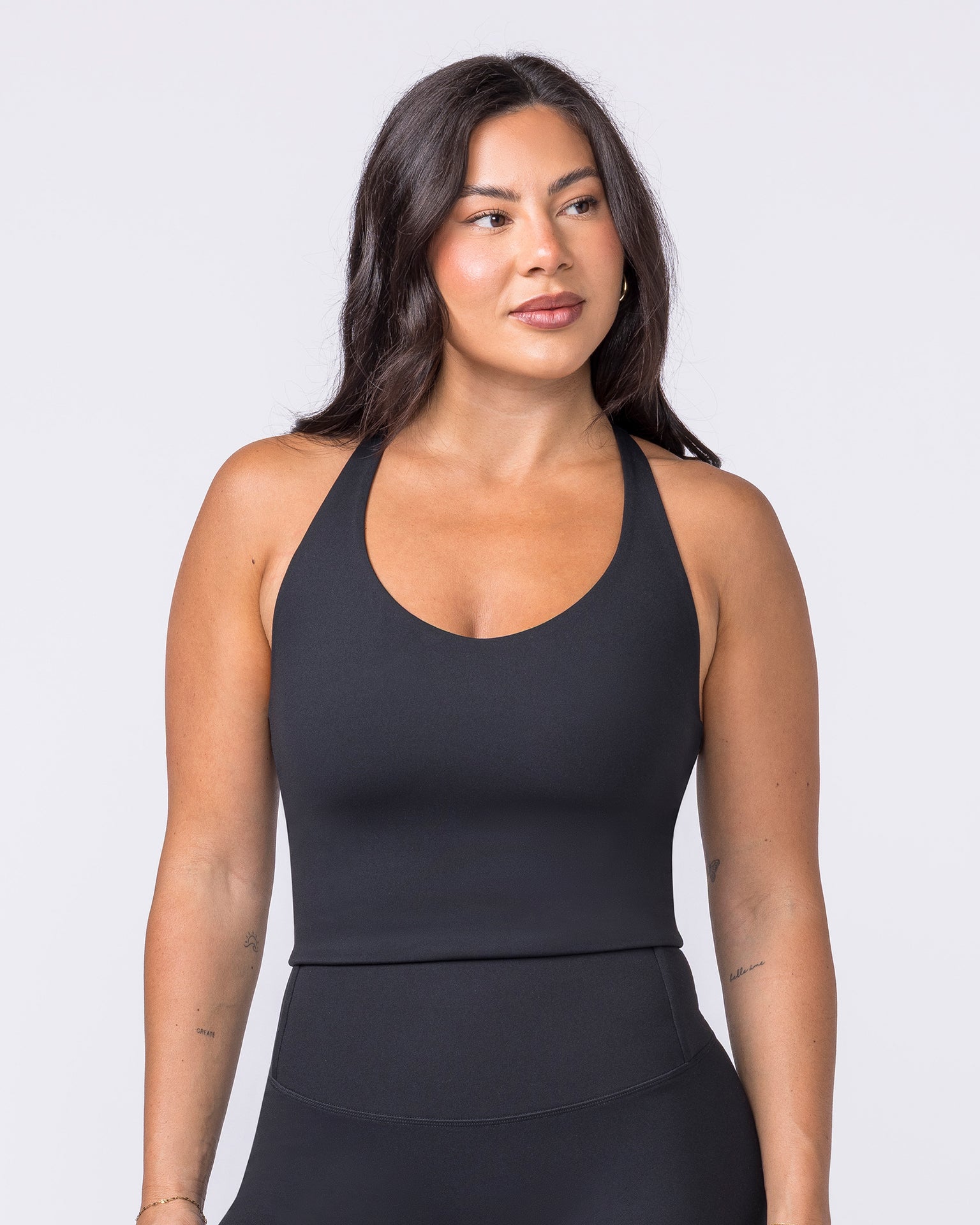 Everyday Form Cropped Tank - Black-Singlets & Tanks-XXS-022612BLK-XXS-MNAPPRL48560-1-Muscle Nation