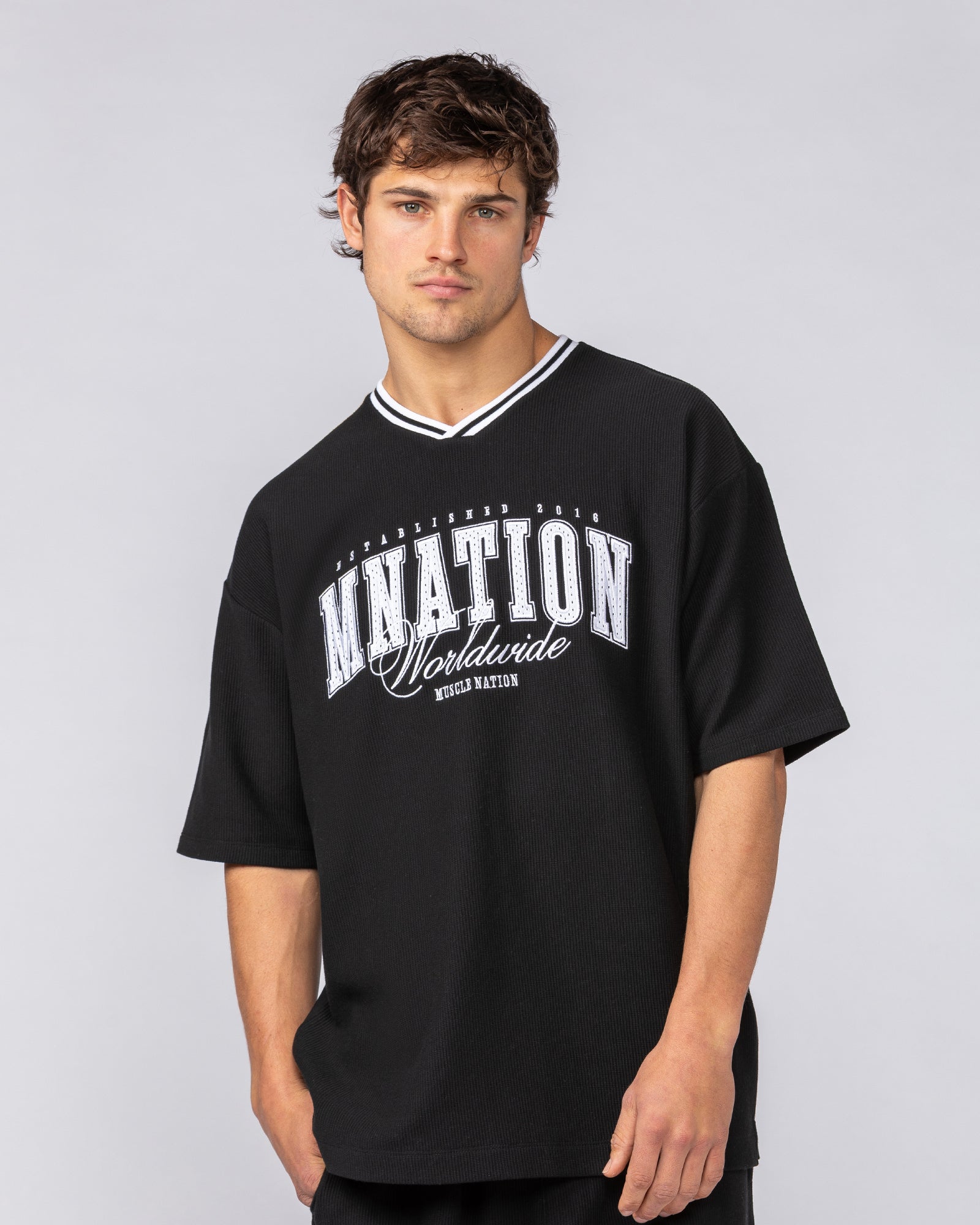 Everyday Jersey - Black-T-Shirts-S-082525BLK-S-MNAPPRL43893-3-Muscle Nation