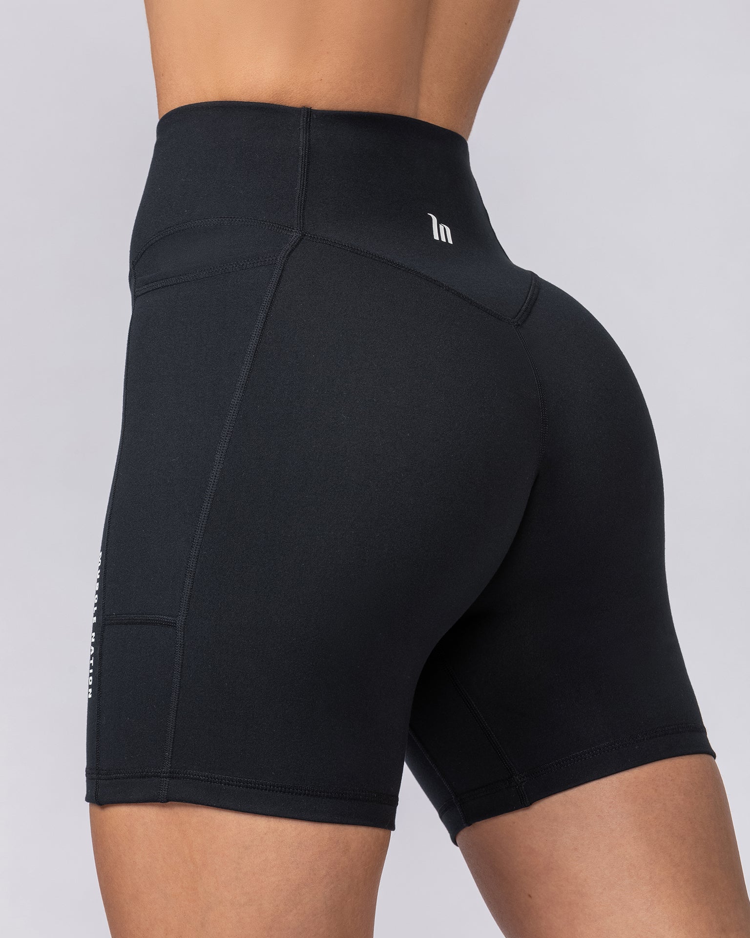 Everyday Pocket Bike Shorts - Black-Shorts-XXS-032404BLK-XXS-MNAPPRL29896-4-Muscle Nation