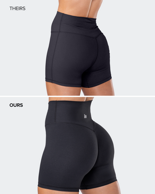 Evolve Signature Bike Shorts - Black-Shorts-XXS-112526BLK-XXS-MNAPPRL44770-2-Muscle Nation