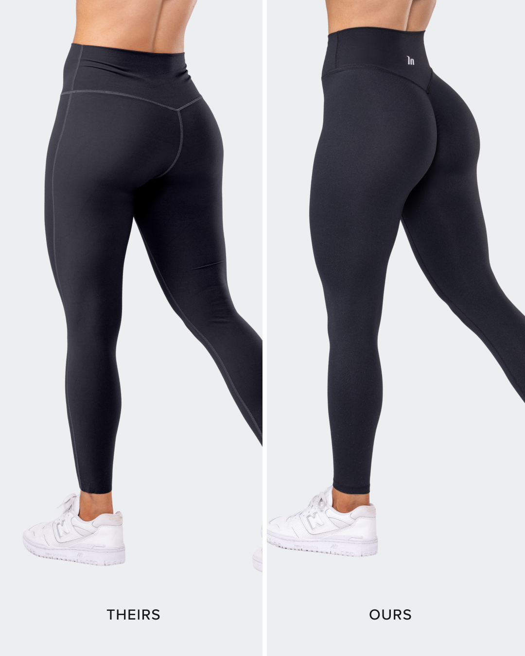 Evolve Signature Ankle Length Leggings - Black-Leggings-XXS-112528BLK-XXS-MNAPPRL44752-2-Muscle Nation