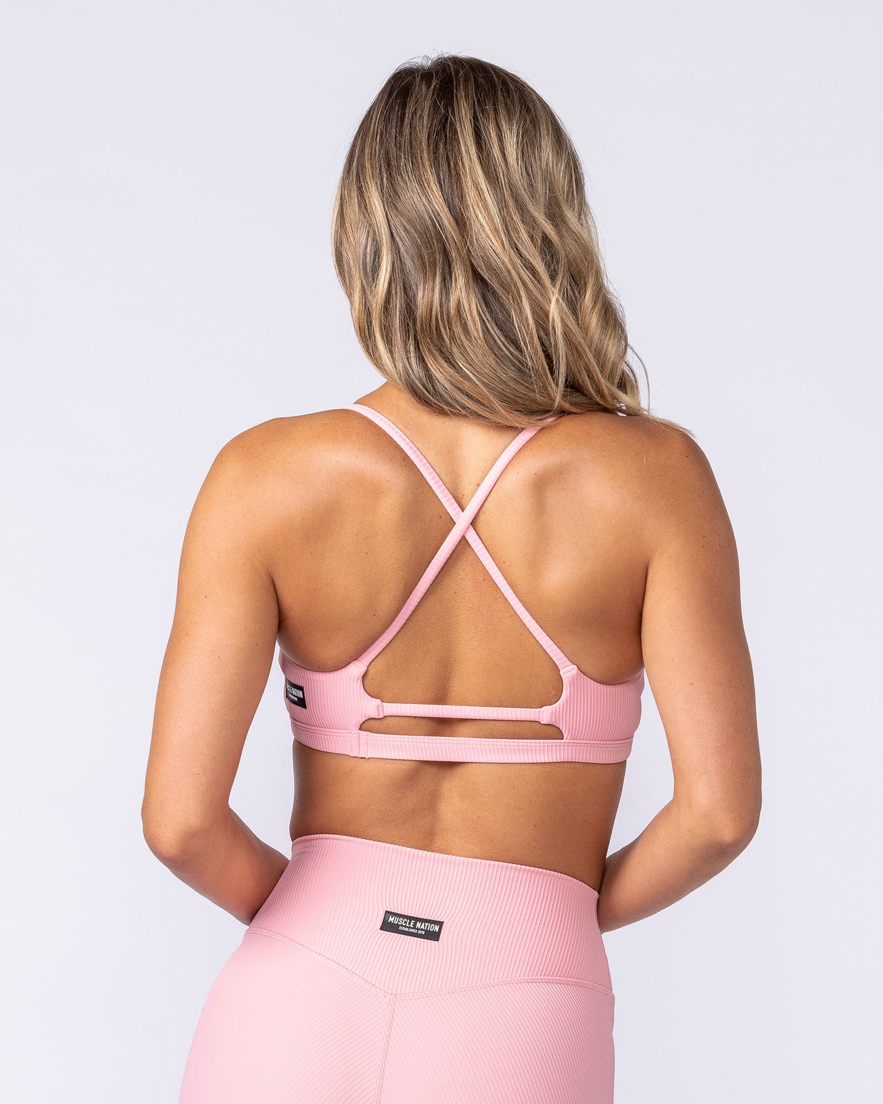 Fantasy Rib Bralette - Petal Pink