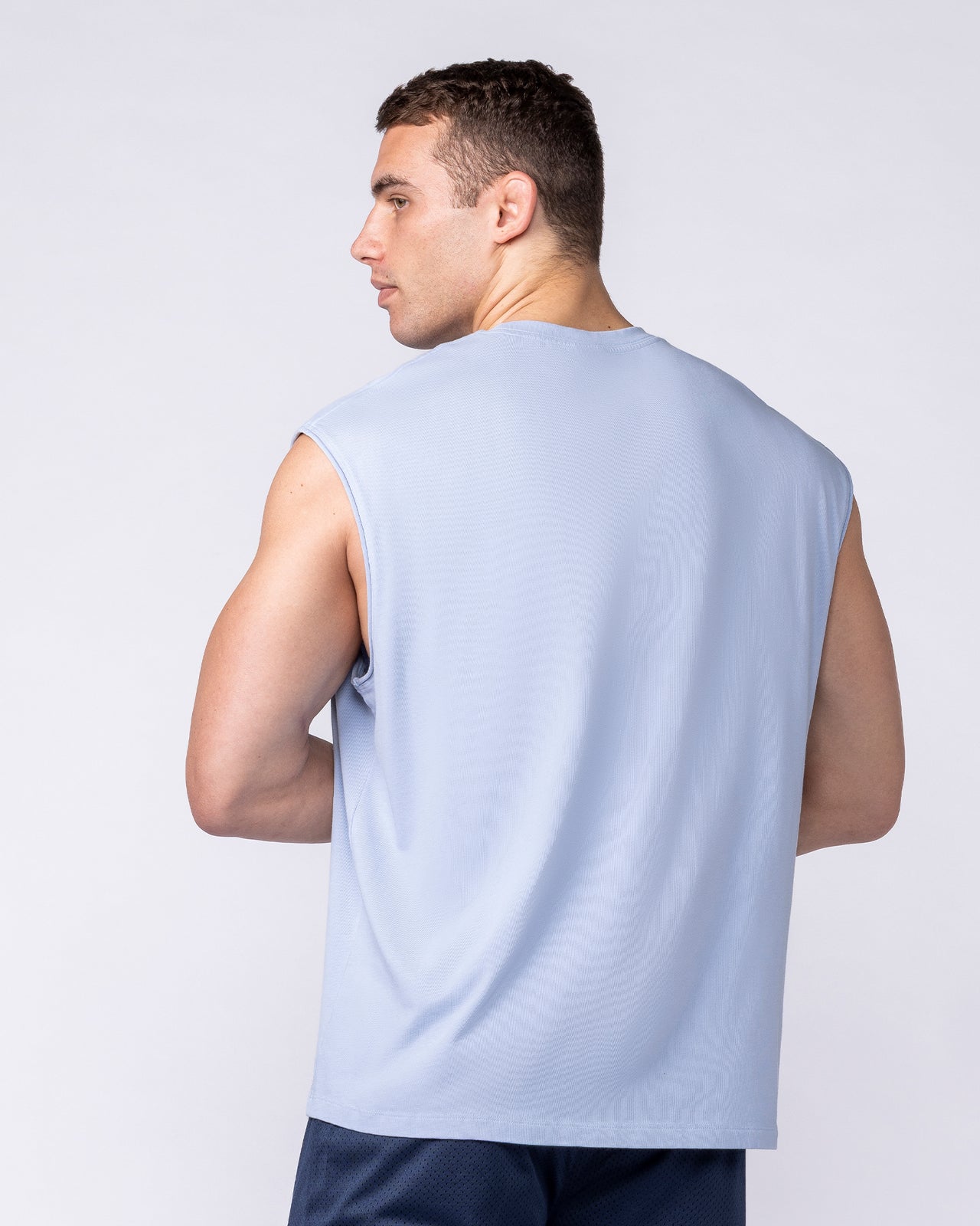 Fieldhouse Boxy Muscle Tank - Aero Blue