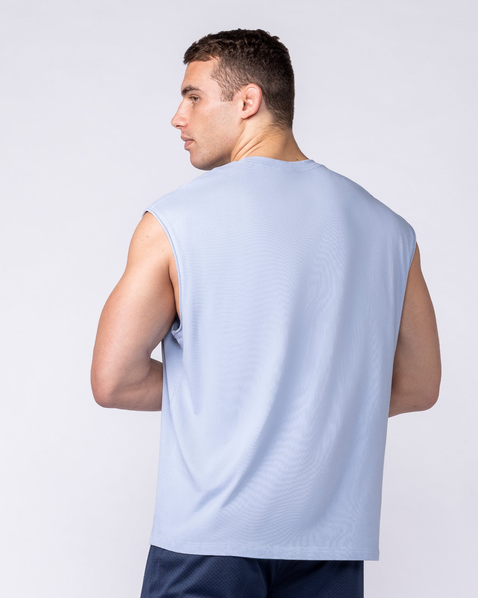 Fieldhouse Boxy Muscle Tank - Aero Blue