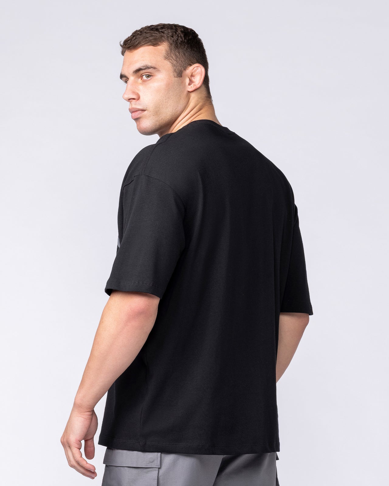 Fieldhouse Oversized Tee - Black