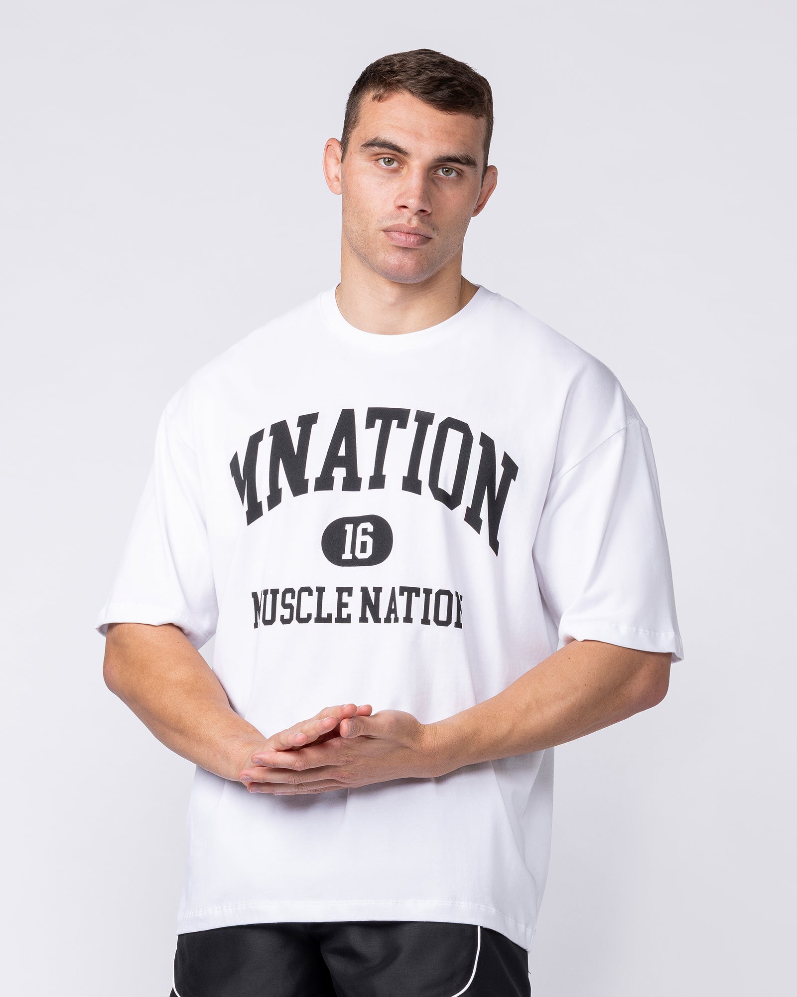 Fieldhouse Oversized Tee - White