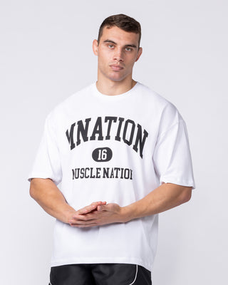 Fieldhouse Oversized Tee - White
