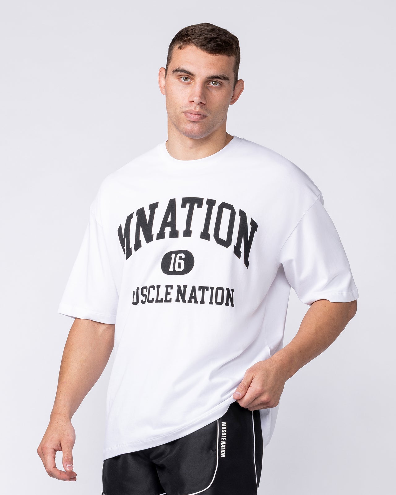 Fieldhouse Oversized Tee - White