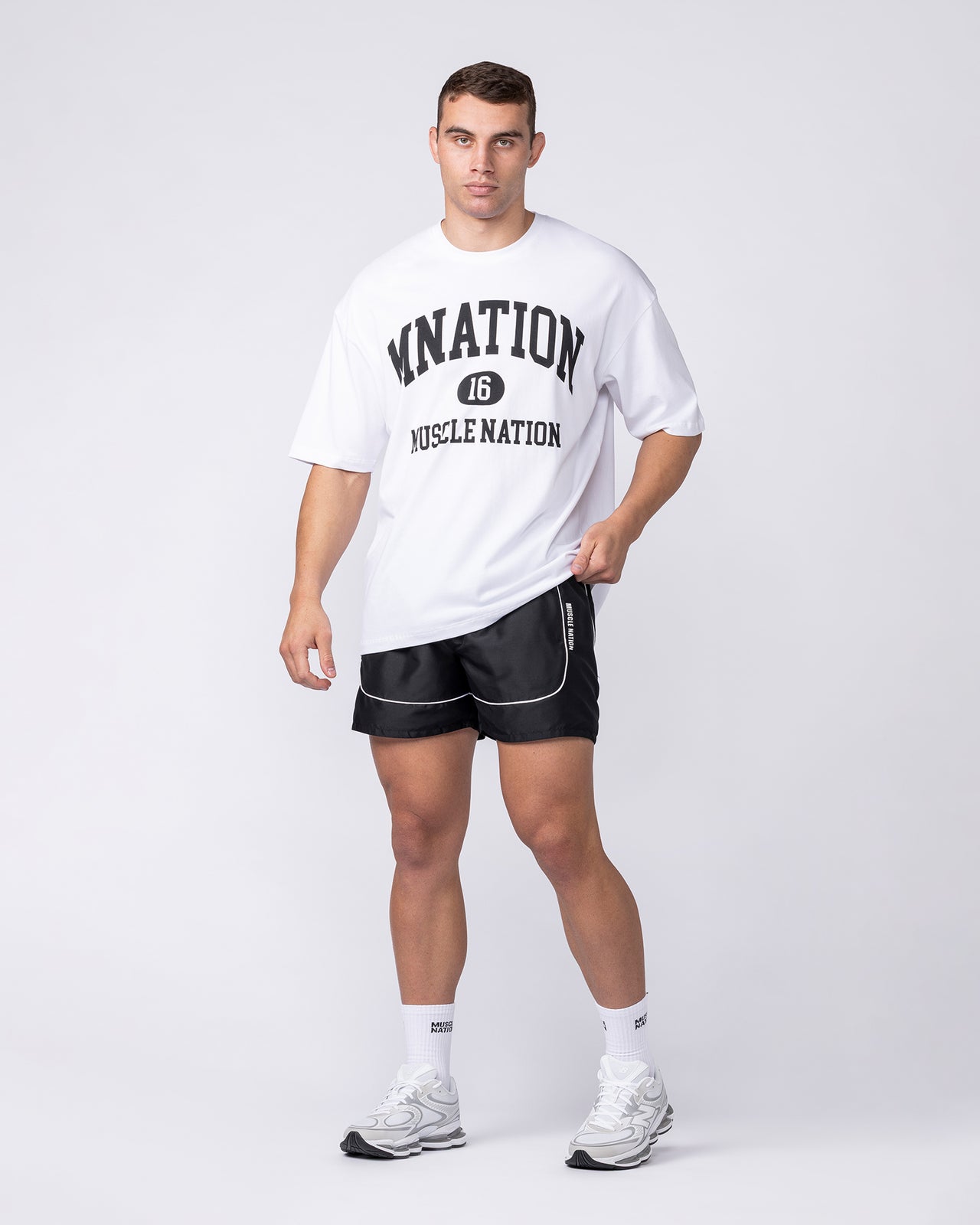 Fieldhouse Oversized Tee - White