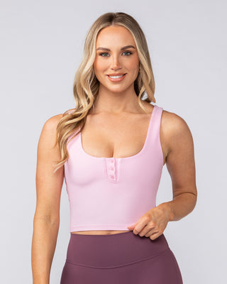 Flirt Bra Tank - Blossom-Singlets & Tanks-XXS-082504BLM-XXS-MNAPPRL43464-2-Muscle Nation