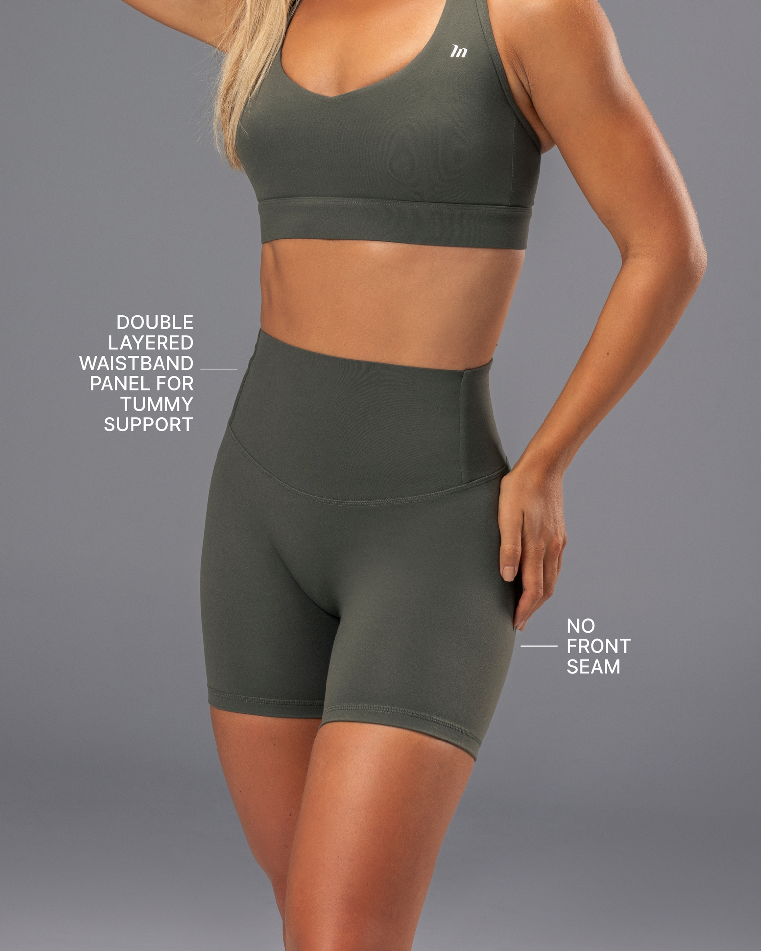 Unrivalled Bare Bike Shorts - Eucalyptus-Shorts-XXS-022632EUYPTS-XXS-MNAPPRL48762-3-Muscle Nation