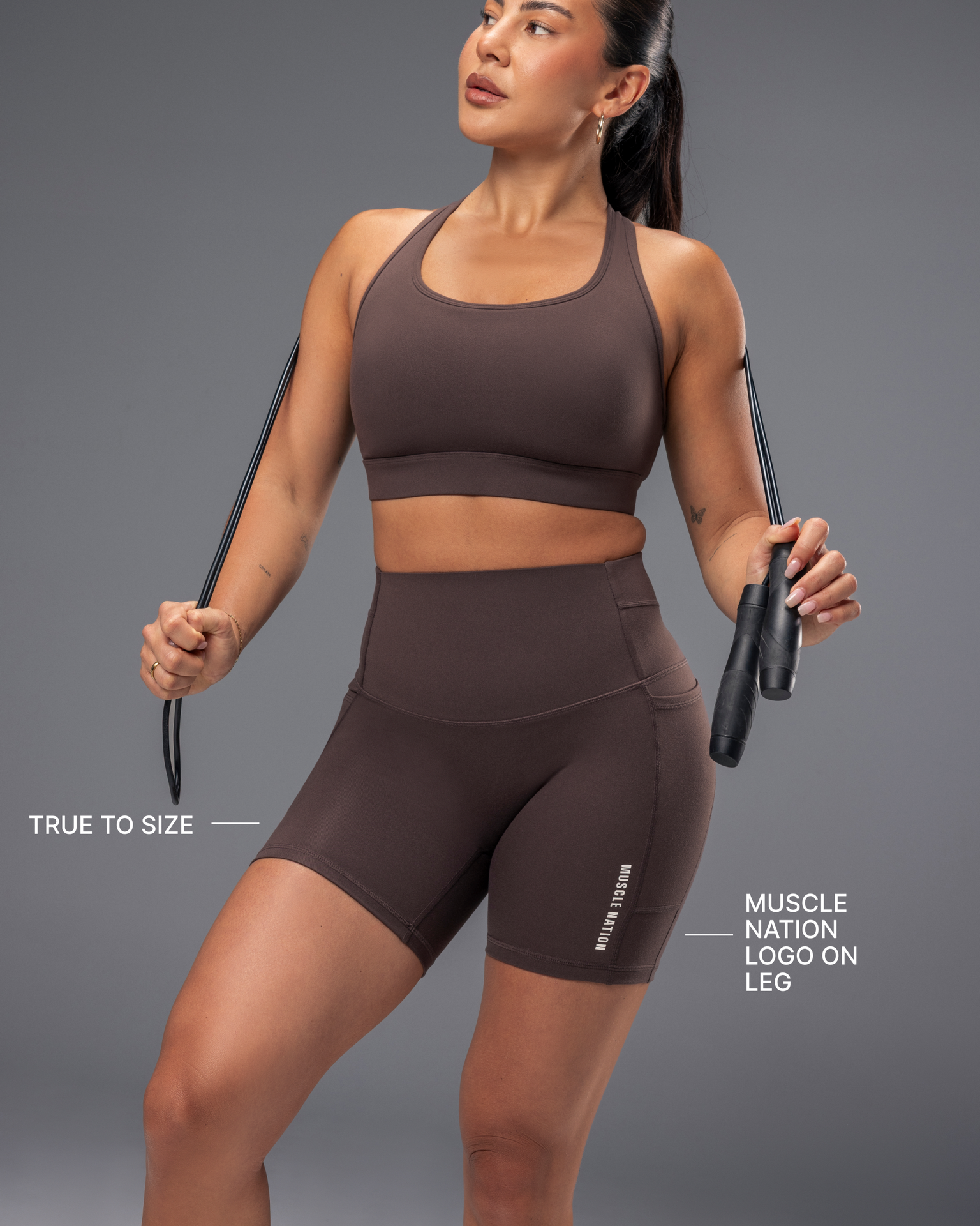 Unrivalled Everyday Pocket Bike Shorts - Cola-Shorts-XXS-022610COLA-XXS-MNAPPRL48479-4-Muscle Nation