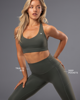 Unrivalled Everyday Pocket Ankle Leggings - Eucalyptus-Leggings-XXS-022611EUYPTS-XXS-MNAPPRL48497-2-Muscle Nation