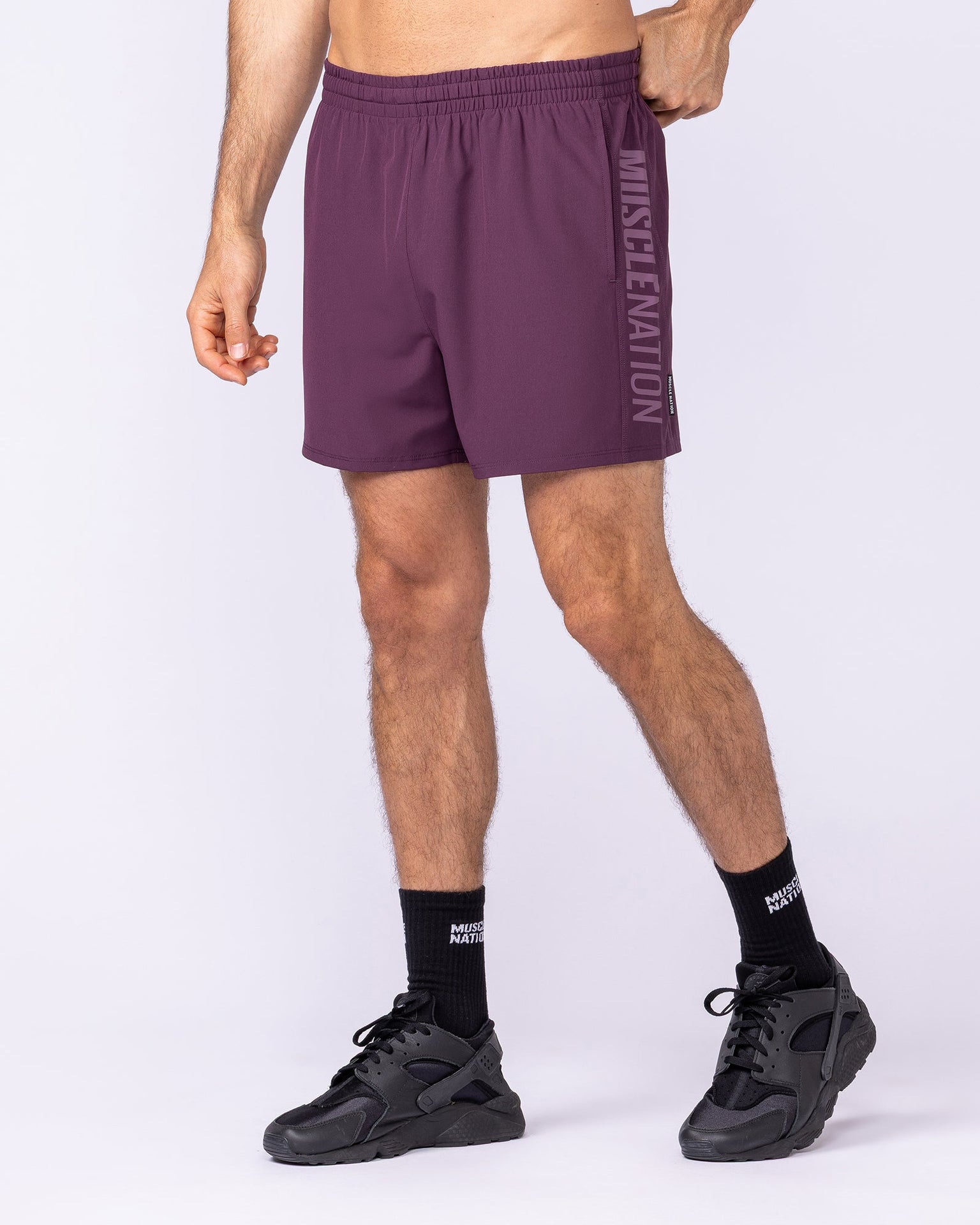 Function 4" Shorts - Cranberry-Shorts-S-112552CBRY-S-MNAPPRL47390-1-Muscle Nation