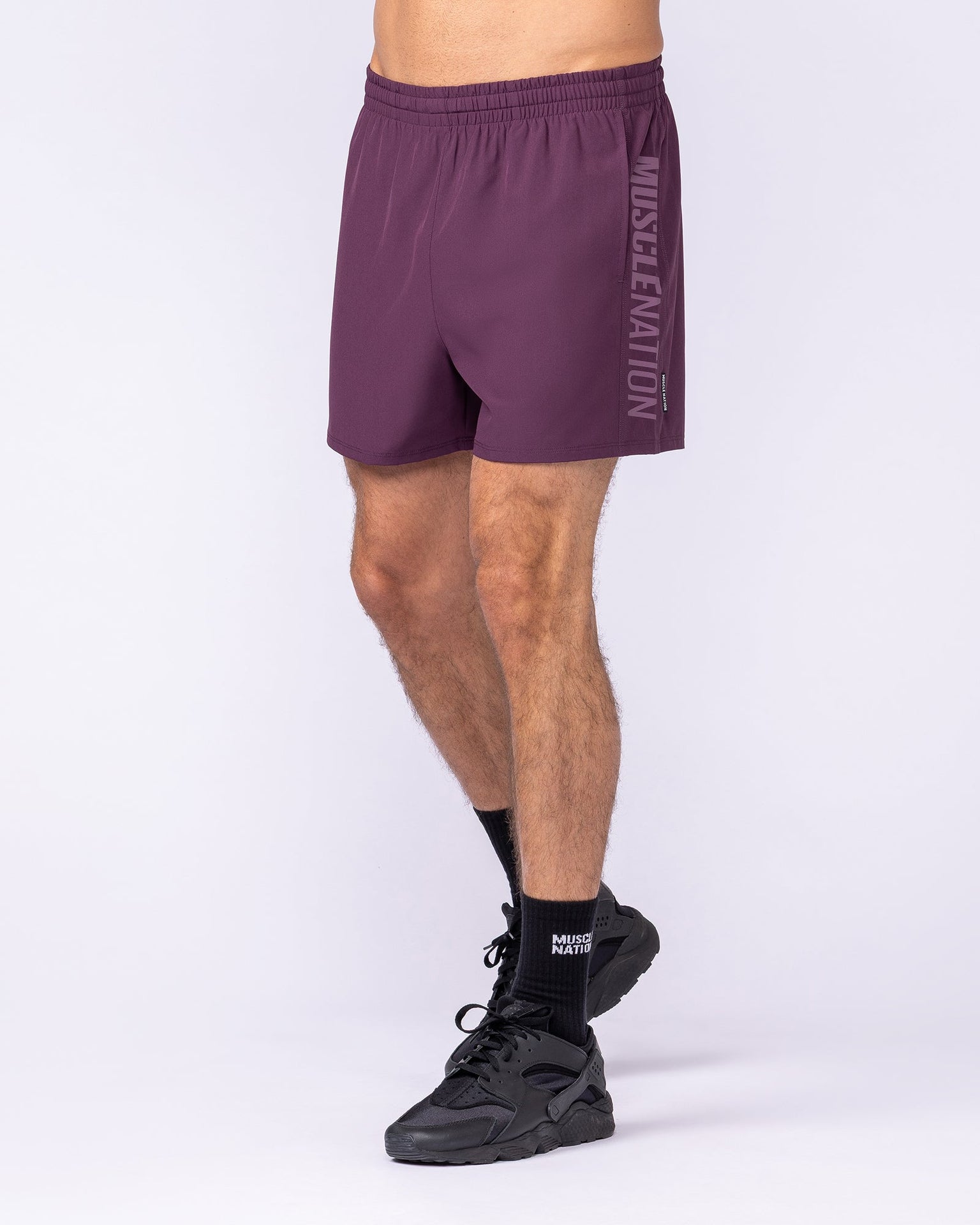 Function 4" Shorts - Cranberry-Shorts-S-112552CBRY-S-MNAPPRL47390-4-Muscle Nation
