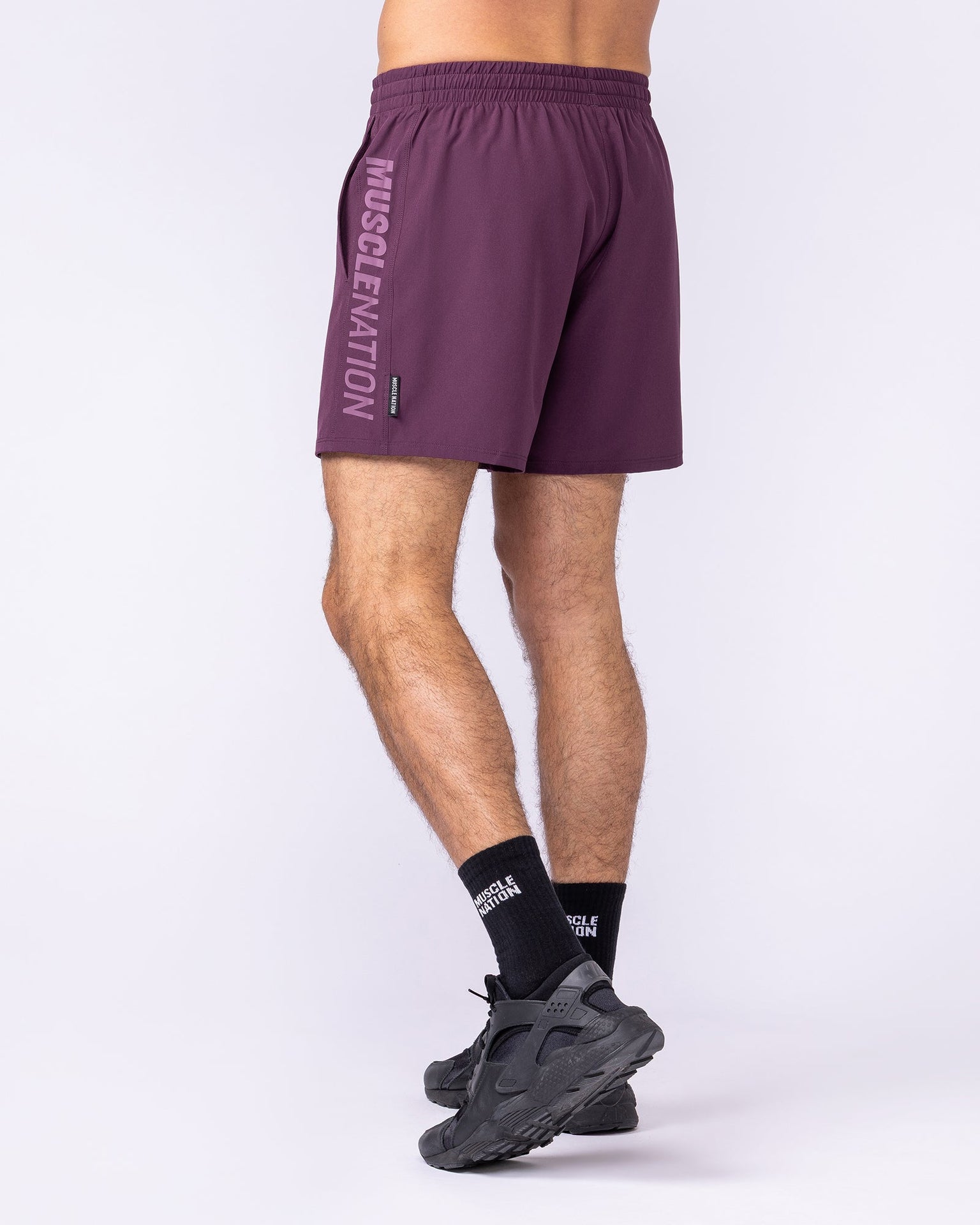 Function 4" Shorts - Cranberry-Shorts-S-112552CBRY-S-MNAPPRL47390-5-Muscle Nation