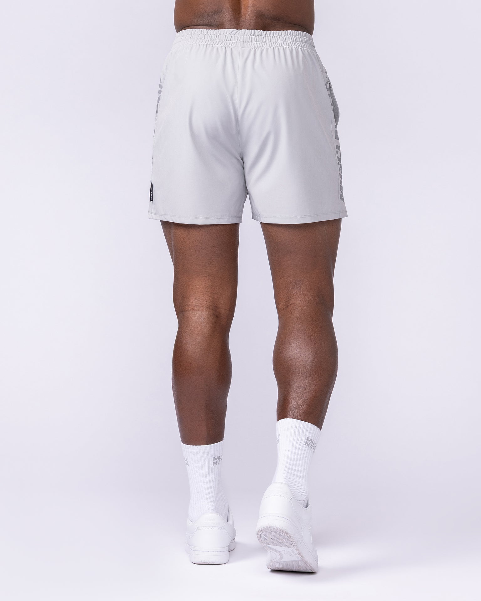 Function 4" Shorts - Quiet Grey-Shorts-S-082225QUTGRY-S-MNAPPRL17929-5-Muscle Nation