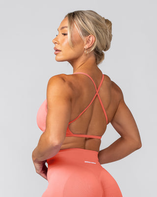 Everyday Seamless Bralette - Peach Tea-Bralettes-XS-1124122PCT-XS-MNAPPRL40431-2-Muscle Nation