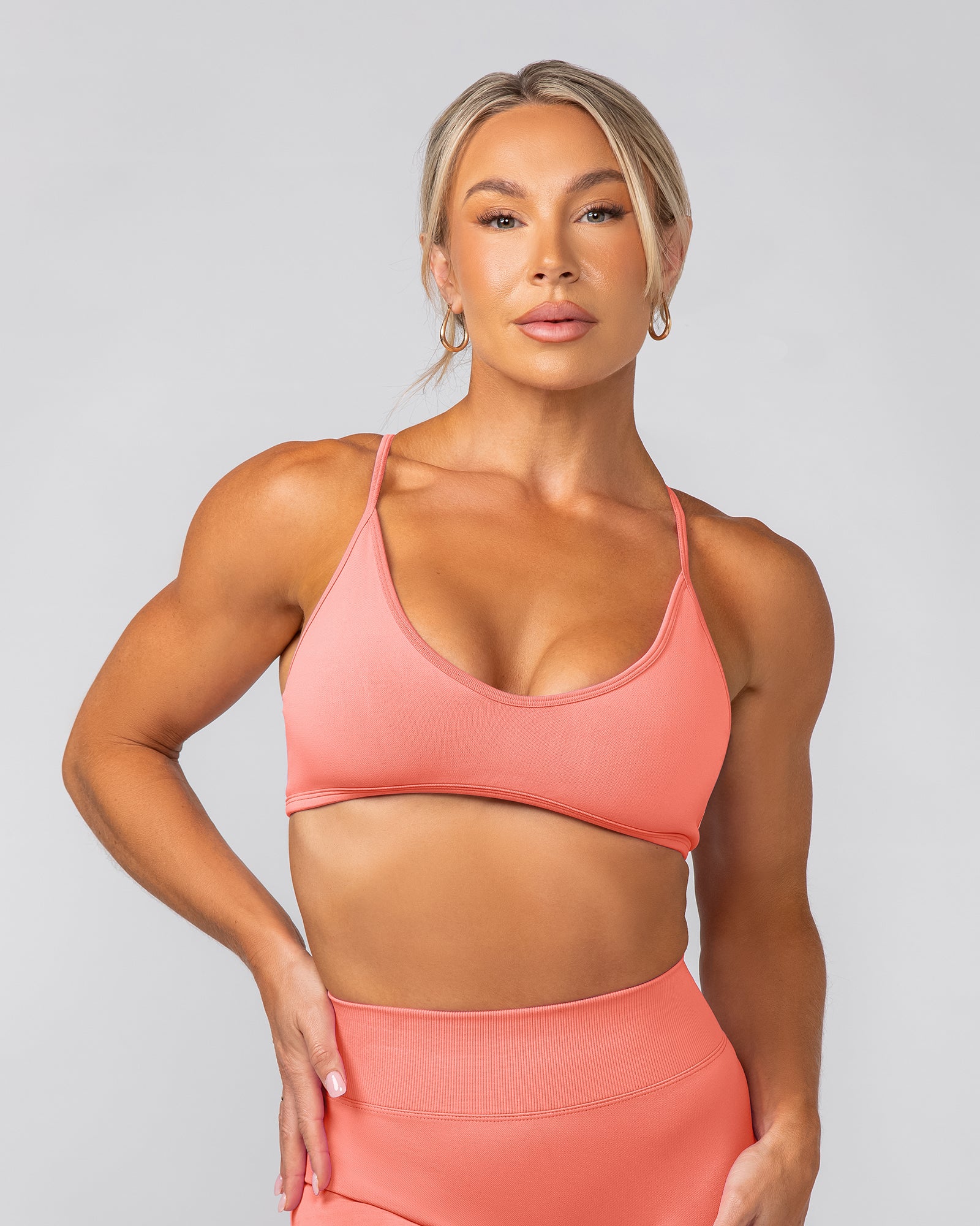 Everyday Seamless Bralette - Peach Tea