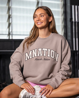 Studio Oversized Pullover - Oat