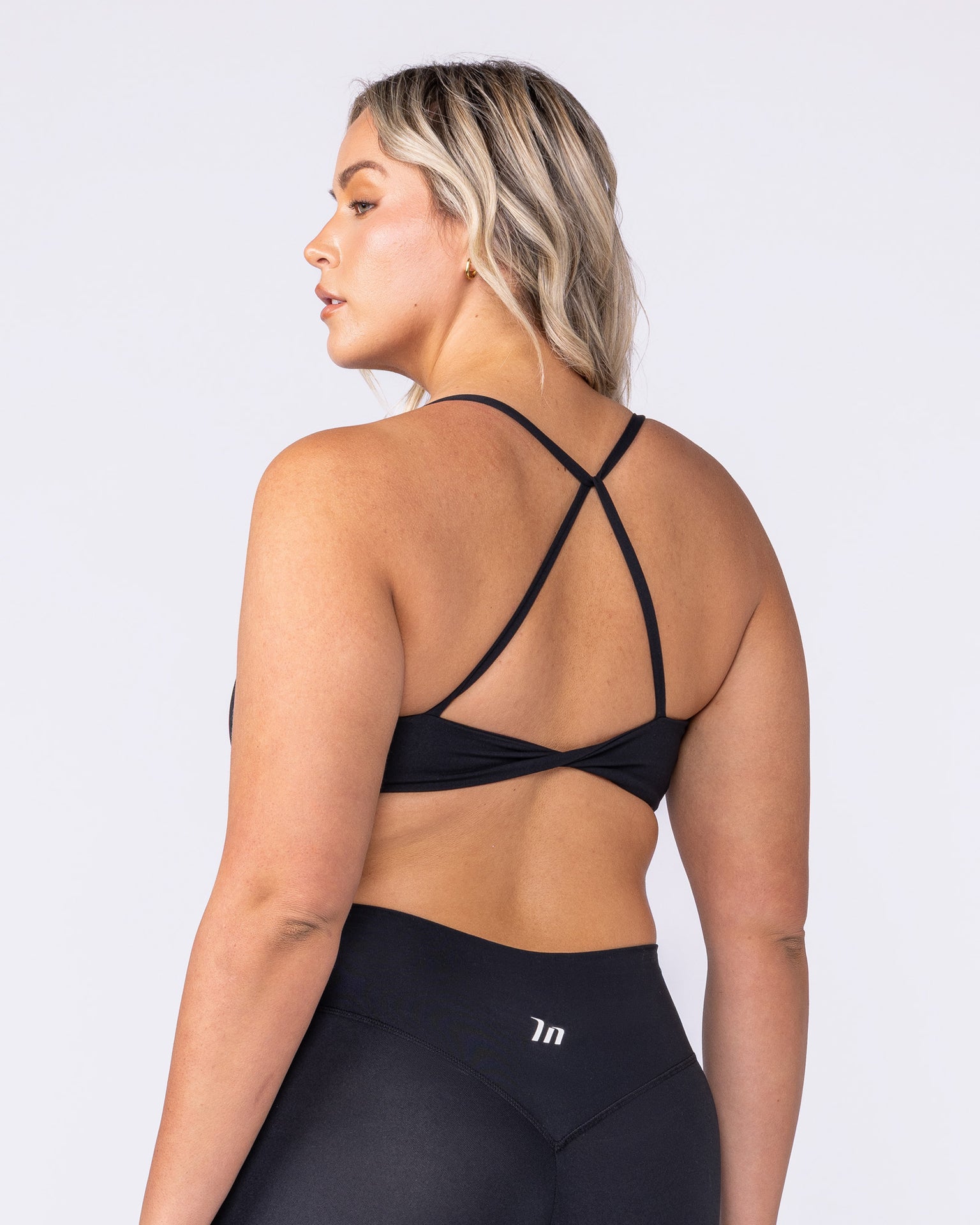 Halo Bralette - Black-Bralettes-XXS-112519BLK-XXS-MNAPPRL45959-5-Muscle Nation