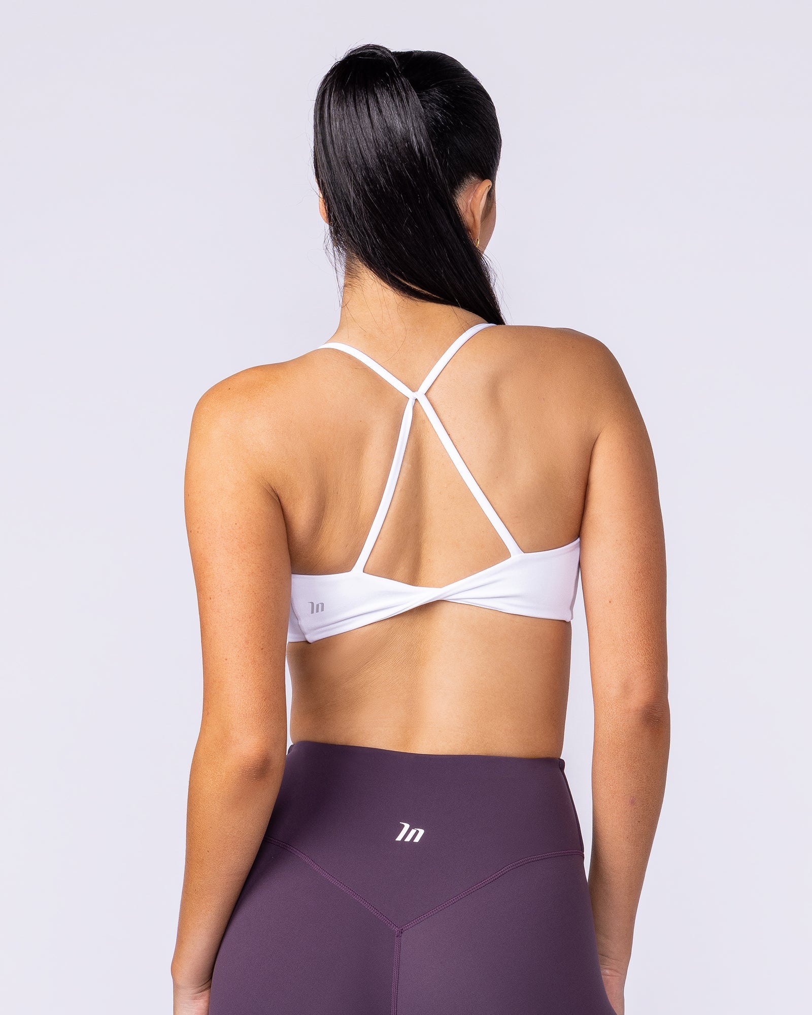 Halo Bralette - White-Bralettes-XXS-112519WHT-XXS-MNAPPRL45991-5-Muscle Nation