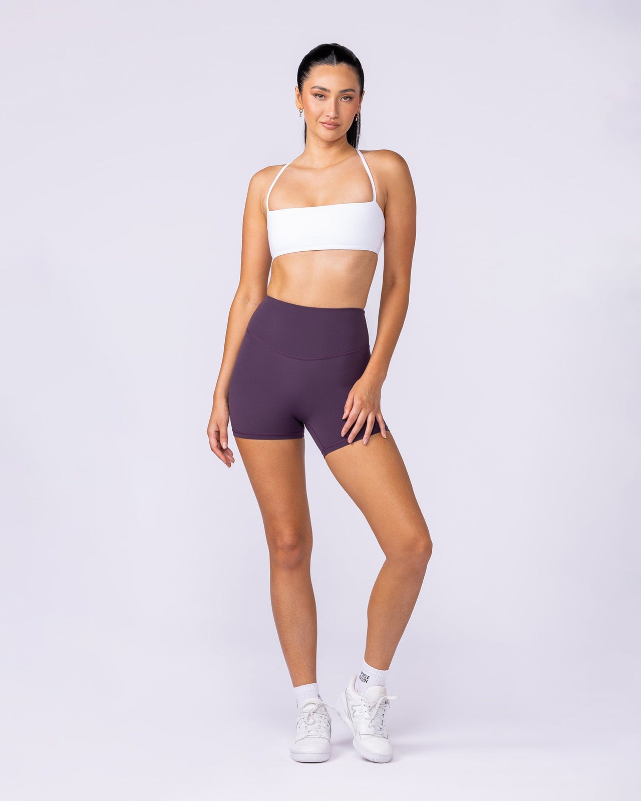 Halo Bralette - White-Bralettes-XXS-112519WHT-XXS-MNAPPRL45991-6-Muscle Nation