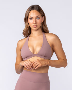 Halter Bralette - Mocha Berry