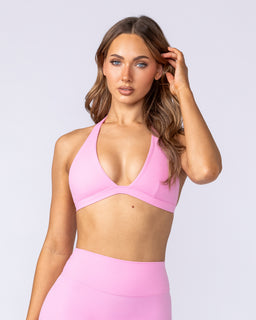 Halter Bralette - Pink Frosting