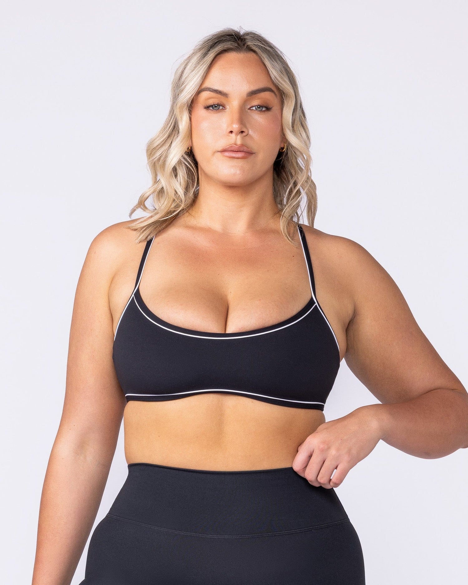 Haze Bralette Black - Muscle Nation women's bralette