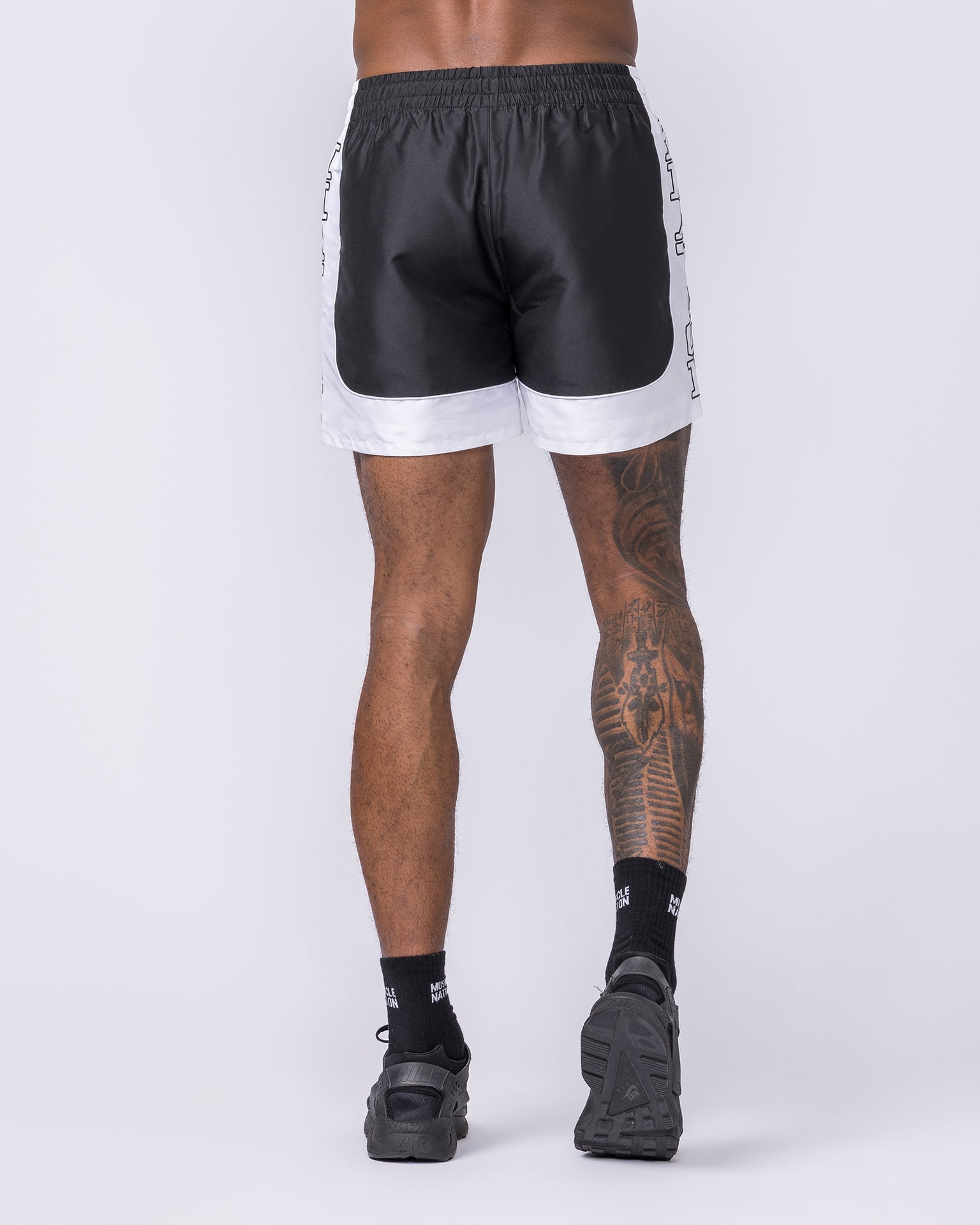 Headliner 5" Shorts - Black-Shorts-S-112556BLK-S-MNAPPRL47411-5-Muscle Nation