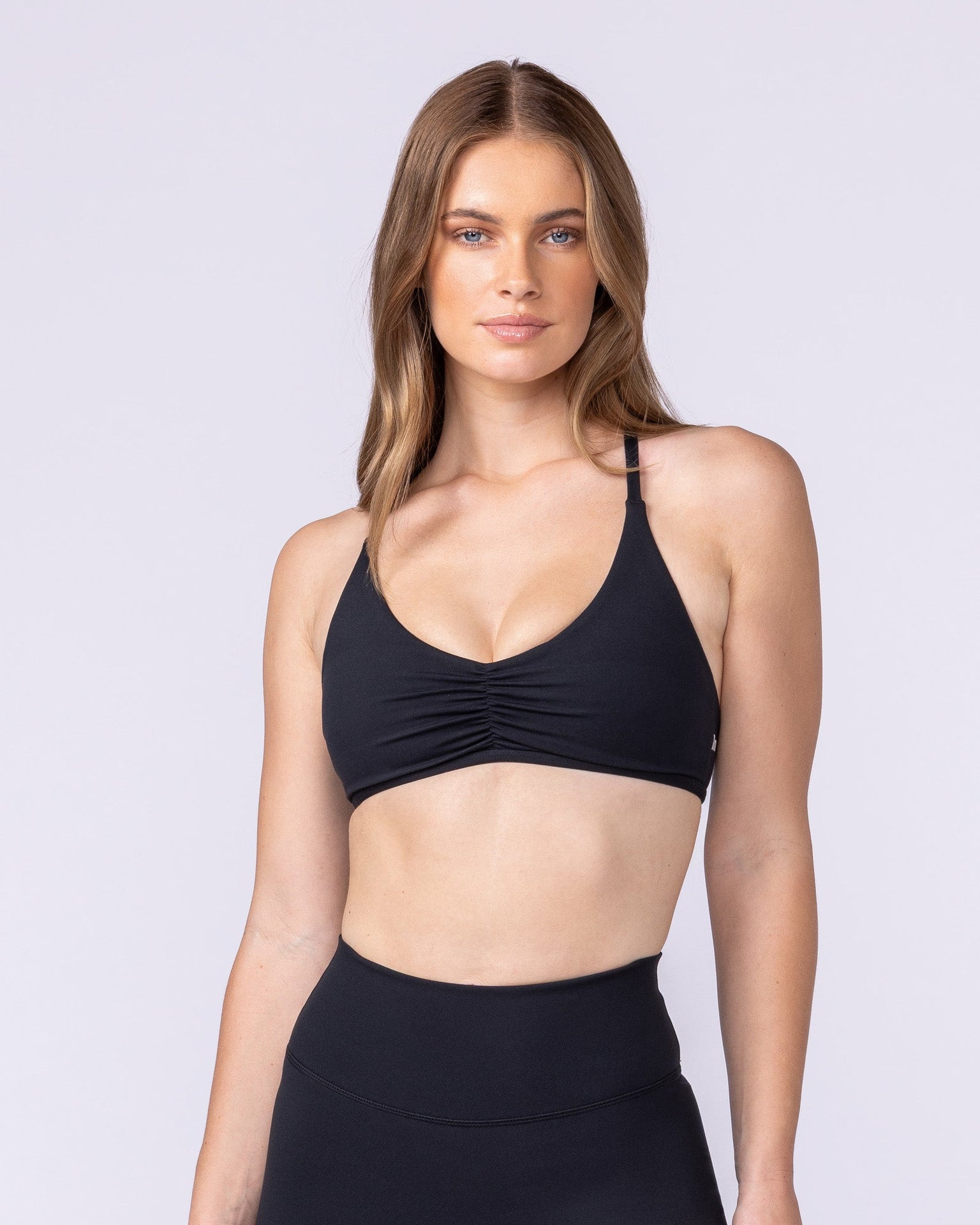 Honey Bralette - Black-Bralettes-XXS-062502BLK-XXS-MNAPPRL42956-3-Muscle Nation