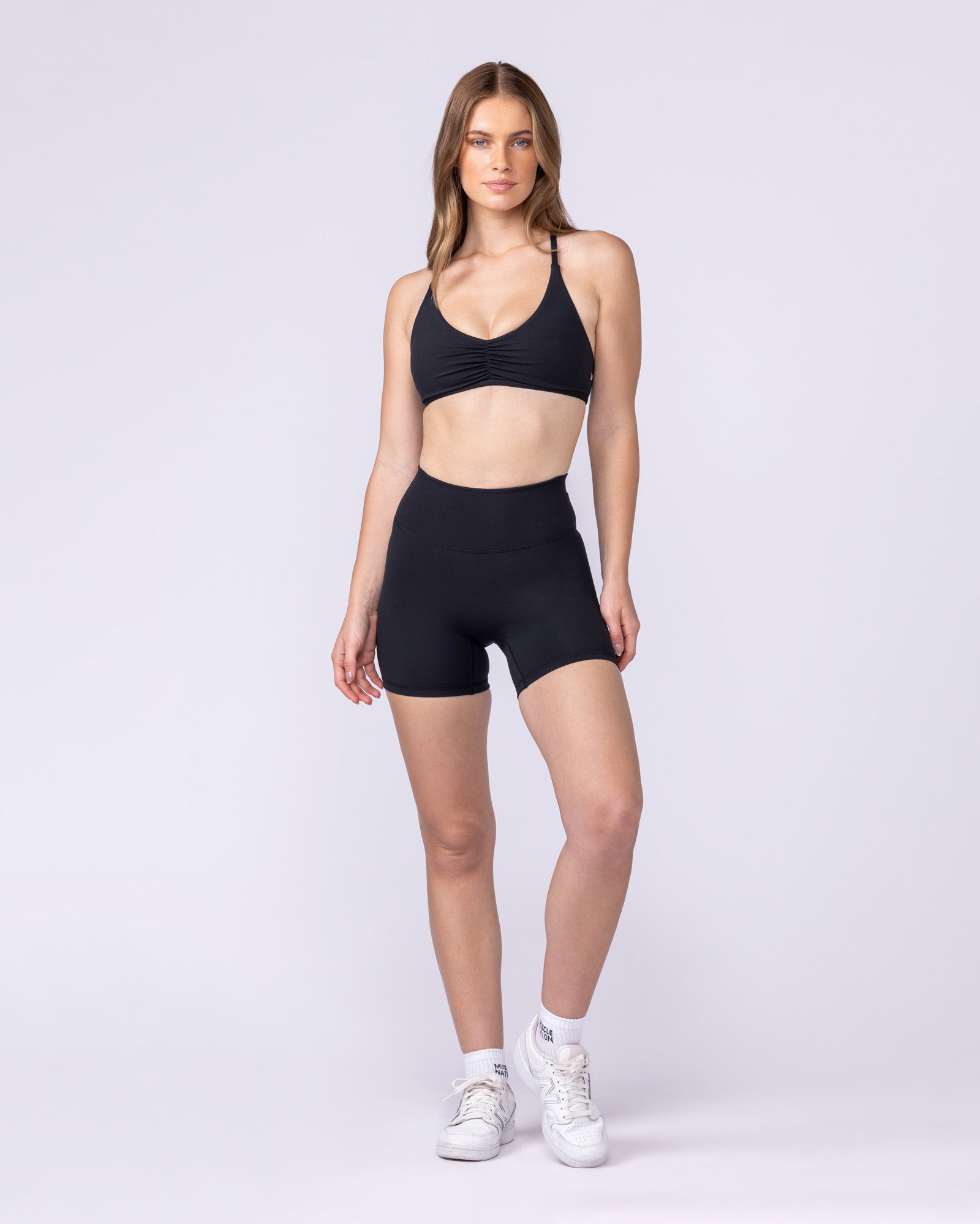 Honey Bralette - Black-Bralettes-XXS-062502BLK-XXS-MNAPPRL42956-6-Muscle Nation