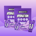 HYDRATION Sticks Grape, two pouches