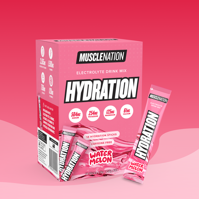 HYDRATION Sticks - Watermelon - 14 Pack-Hydration-MNSUPPS0403-9359054002920-1-Muscle Nation