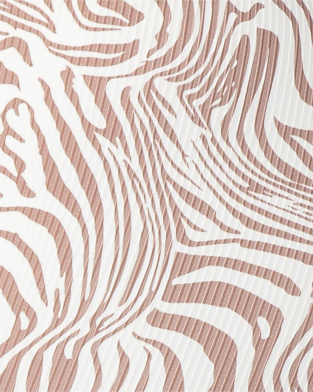 Fundamental Zebra Rib Bra Cinnamon Zebra Muscle Nation