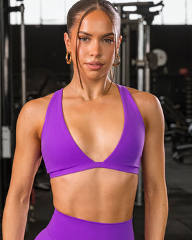 Glow Bralette - Viola