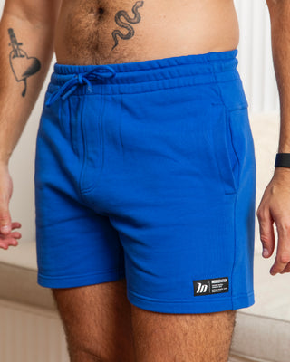 Sweat 5" Shorts - Bondi Blue-Shorts-S-032444BONDIBLU-S-MNAPPRL30648-1-Muscle Nation