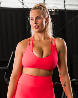 Stellar Bralette Dragonfruit - Muscle Nation women's bralette