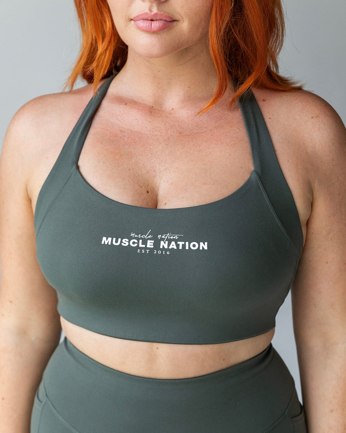 Staple Bra Eucalyptus