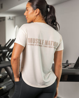 Ignite Training Tee Dew - Muscle Nation women's gym tee
